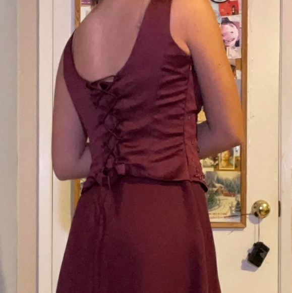 Michaelangelo Beaded Formal Maxi Dress - Picture 3 of 15